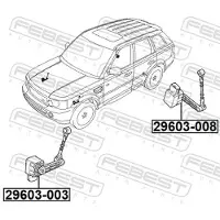 FEBEST 29603-003 Sensor, lichtstraalregeling