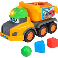 ABC Harry Truck 30 Cm Geel Kinderen
