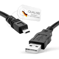 Cellonic 1x > USB-A datakabel, compatibel met Panasonic K1HY04YY0106