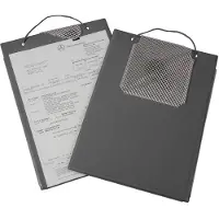 Eichner Hoes voor besteldocument en sleutel Edge - voor A4 formaat - met sleutel vak - B 230 x D 5 x H 330 mm -grijs - 10 stuks