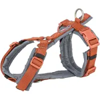 Trixie Premium Trekhalster, roest/grijs, maat: L