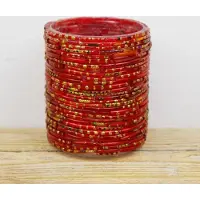 Sense Waxine lichthouder - kaarshouder - theelichtenhouder rood - sfeerlicht - *** 2 STUKS**