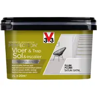 3v3 V33 Renovatie Perfection vloer & trap pluim zijdeglans - 2 L