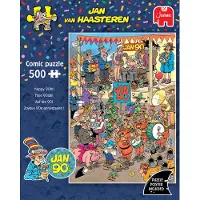 Jan van Haasteren - Fijne 90ste! - 500 stukjes puzzel - Legpuzzel volwassenen