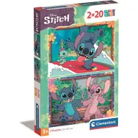 Clementoni Stitch Puzzel (2x20 stukjes)