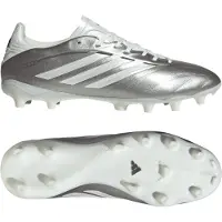 Adidas Copa Pure IV League Gras Voetbalschoenen (FG) Zilver Wit Donkergrijs