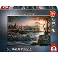 Schmidt - Legpuzzel - Lichten in de wildernis - Terry Redlin - 1000 stukjes - Volwassenen - vanaf 12 jaar