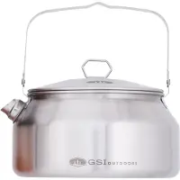GSI Glacier Stainless Kettle (Maat - OS, Kleur - Stainless Steel)
