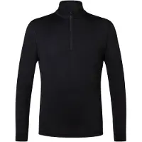 Super.natural - Tundra 175 Quarter Zip - Longsleeve L, zwart