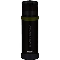 Thermos Mountain Beverage Bottle 0.5L - charcoal black mat