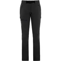 Vaude - Women's Badile Pants II - Alpine broek 40 - Short, zwart