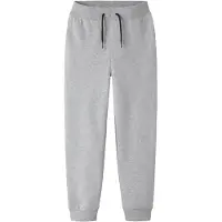 Name it Broek grijs gemêleerd / zwart