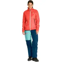 Ortovox - Dames donsjassen - Swisswool Piz Vial Jacket W Black Raven voor Dames - Maat S - Zwart