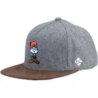 Bavarian Caps De Smurfen - Snapback Cap - Grote Smurf -56 cm