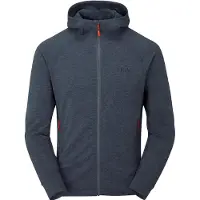 Rab - Wandel- en bergsportkleding - Nexus Hoody Steel voor Heren - Maat M - Grijs