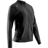 X-Bionic - Women's X-Ential Hybrid Jacket - Hardloopjack XL, grijs