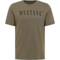 Mustang Shirt 'Austin' lichtbruin / zwart