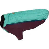 Ruffwear - Powder Hound Jacket - Hondenjas L, aurora teal