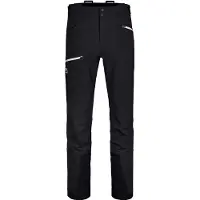 Ortovox - Toerskikleding - Pizol Pants M Black Raven voor Heren - Maat XL - Zwart