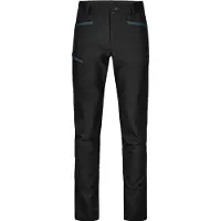 Ortovox - Wandel- en bergsportkleding - Pelmo Pants M Black Raven voor Heren van Wol - Maat L - Zwart
