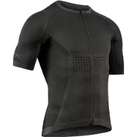 X-Bionic XCeed Ride Jersey met korte mouwen Zwart/Grijs Heren