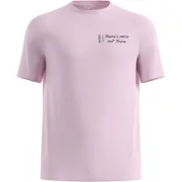 Odlo Hardloopshirt Men Essential Print Hyper Pink-XL