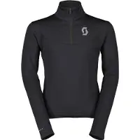 SCOTT Defined Light, fleecetrui, junior, zwart