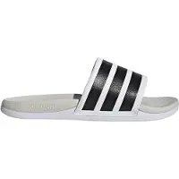 Adidas Muiltjes 'ADILETTE COMFORT 2.0' zwart / wit