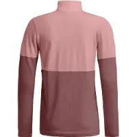 Ortovox - Women's 185 Rock'N'Wool Zip Neck - Merino-ondergoed M, roze