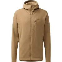 Haglöfs - Rosson Mid Hood - Fleecevest L, bruin/beige