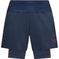 La Sportiva Ultra Distance Shorts M, Nachthemel/Bergrood, L, ZARS030B46R24L, Heren hardloopshorts voor trailrunning -
