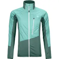 Ortovox - Women's Westalpen Swisswool Hybrid Jacket - Wollen vest XL, turkoois