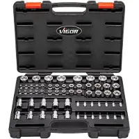 Vigor set bits voor steeksleutels, V7920N, 1/4", 3/8", 1/2", met EP-profiel en IP-profiel