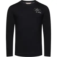 Vaude - Monviso Wool L/S T-Shirt II - Merino-ondergoed XXL, zwart