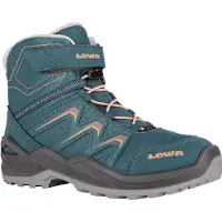 Lowa Boots 'Maddox Warm GTX' petrol / oudroze / zwart