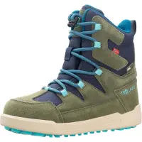TROLLKIDS Snowboots 'Finnmark' blauw / kaki