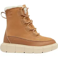 Sorel Children Explorer III Lace WP Tawny Buff Bleached Ceramic-Schoenmaat 29