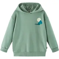Reima Sweatshirt ' Huppis ' beige / blauw / lichtgroen