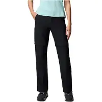 Columbia - Women's Leslie Falls Convertible Pant - Trekkingbroek 14 - Regular, zwart