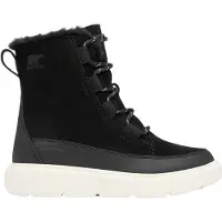 Sorel Winterstiefel - Jugend Explorer III WP - Schwarz/Sea Salz - - 32 - Winterstiefel