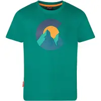 TROLLKIDS Halsafjord T-shirt Met Korte Mouwen Groen 164 cm Kinderen
