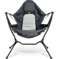Nemo Stagaze Liggende Campingstoel, campingstoel, zwart