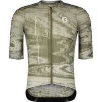 SCOTT Ultd. SL Heren Jersey met korte mouwenwit/groen