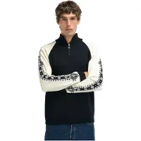 Dale of Norway Geilo, sweater, heren, zwart/wit