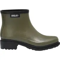 Aigle Enkellaarsje 'Fulfeel low' olijfgroen / zwart / wit