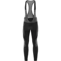 Löffler Loeffler fietsbroek lang M Bike Bib Tights AB Elastic voor heren - Zwart
