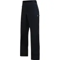 Peak Performance - Dames toerskikleding - W Ascent Softshell Pants Black voor Dames van Gerecycled Polyester - Maat S - Zwart