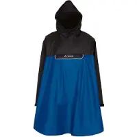 Vaude - Covero Poncho II - Fietsjack XXL, blauw