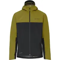 Vaude - Moab Rain Jacket - Fietsjack XL, olijfgroen/zwart