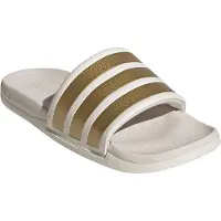 Adidas Muiltjes 'Adilette Comfort 2.0' goud / wit